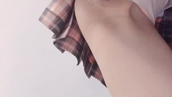 推特网红女神cuteli占星猫JK制服剧情定制：爸爸，人家好痒