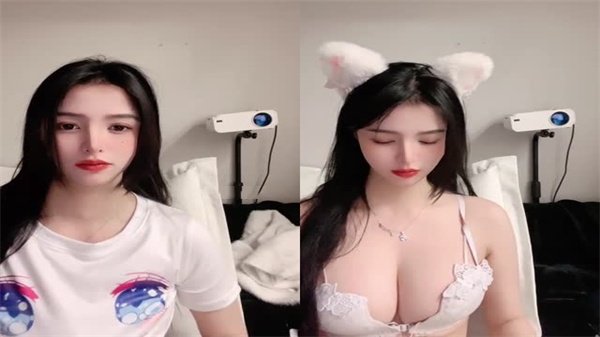 阿奈奈绿播女神下海！网红脸猫耳诱惑，露豪乳嫩穴白虎任你舔